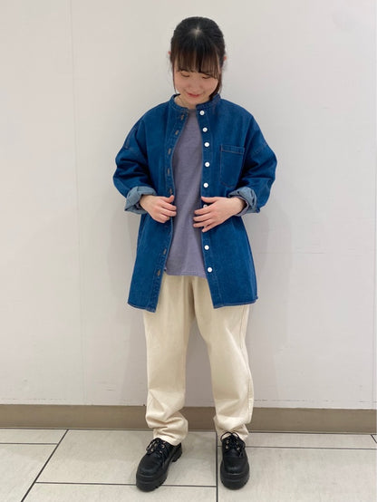 しっかりデニムBigシャツ