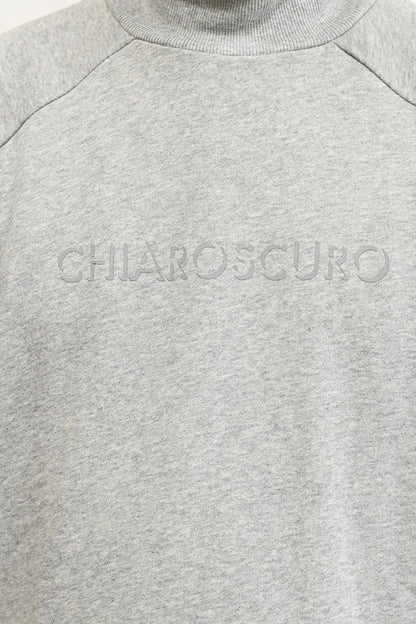 裏毛ハイネックプルオーバー
