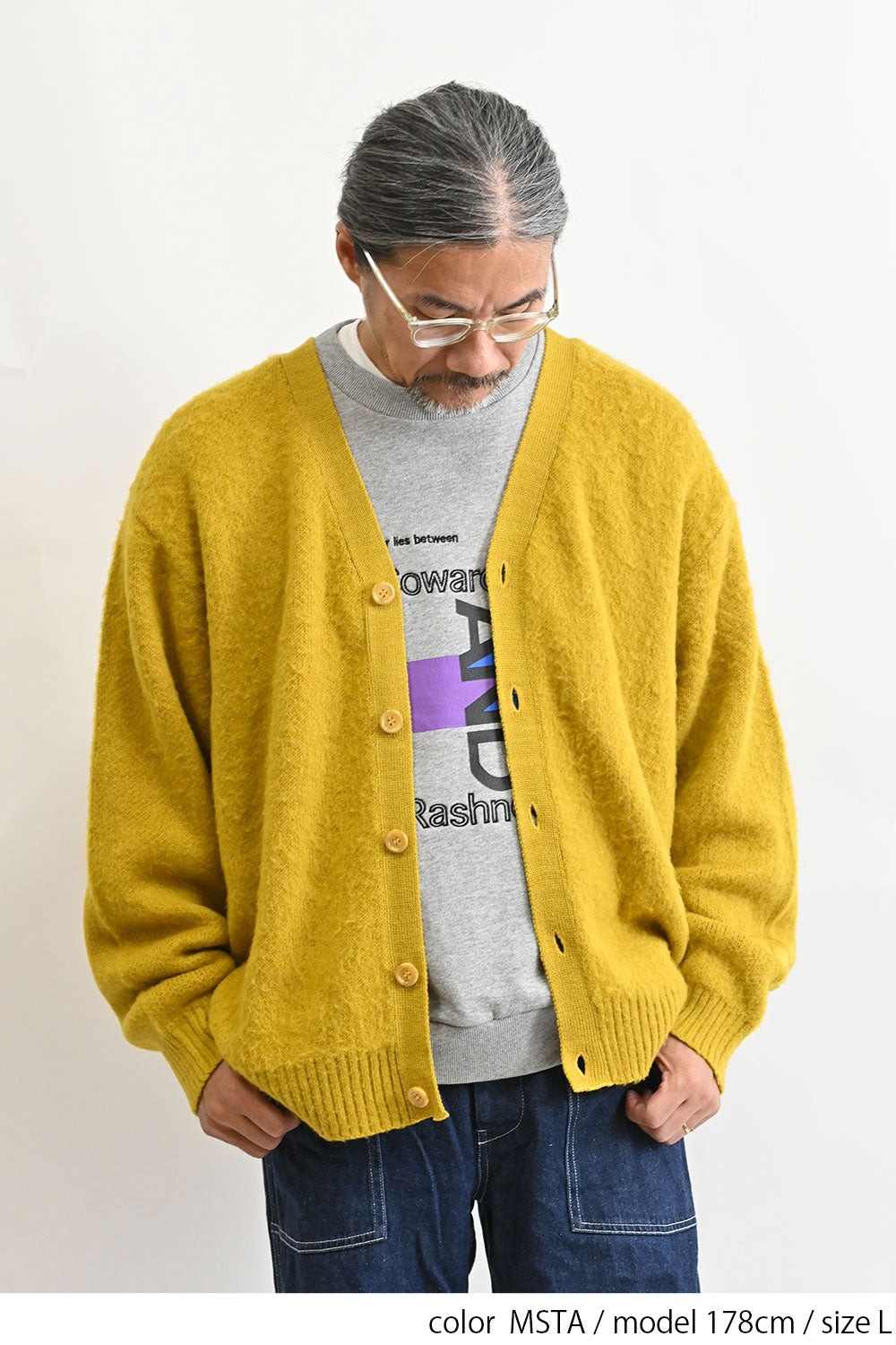 ≪SALE≫モヘアタッチニットカーデ – HEART MARKET