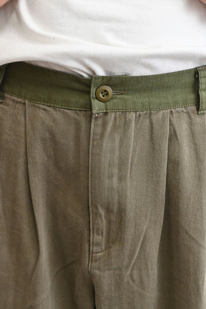 ≪OUTLET SALE≫ヘリンボーン×リップストップパンツ