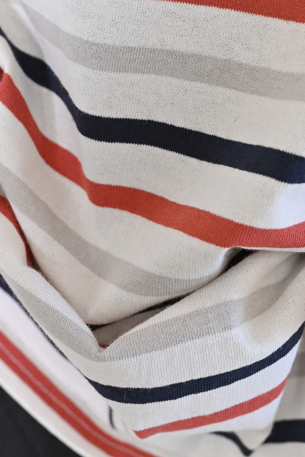 ≪SALE≫Wide Striped Long Tee