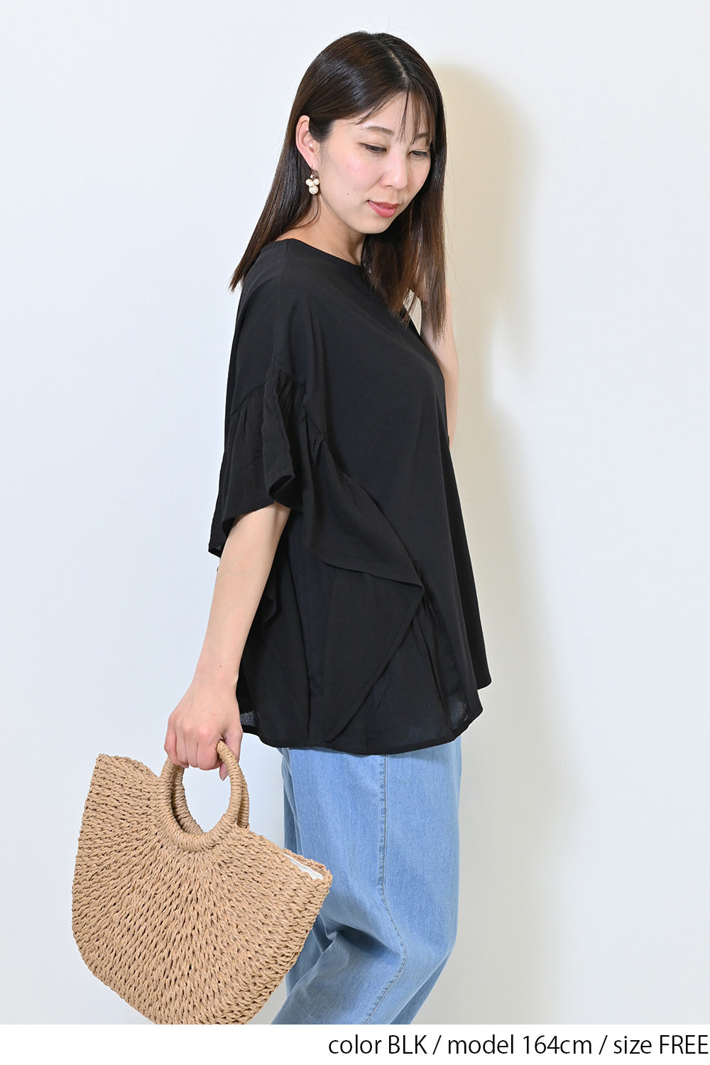BLK / 164cm / FREE