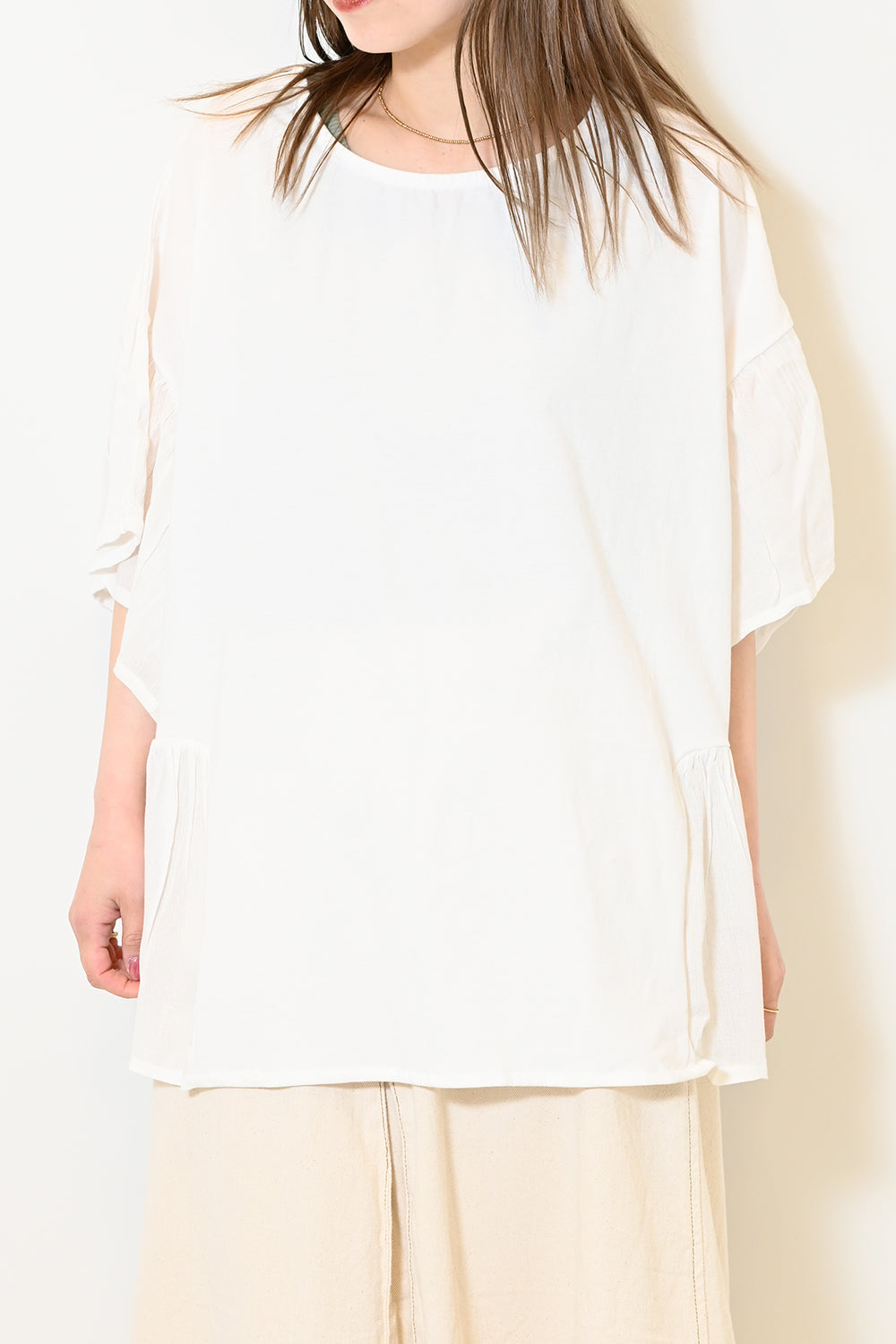 WHITE / 154cm / FREE