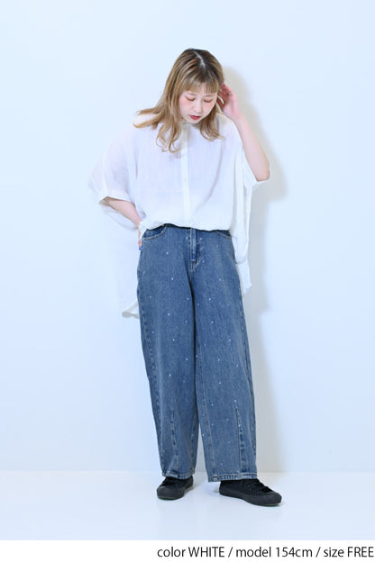 WHITE / 154cm / FREE