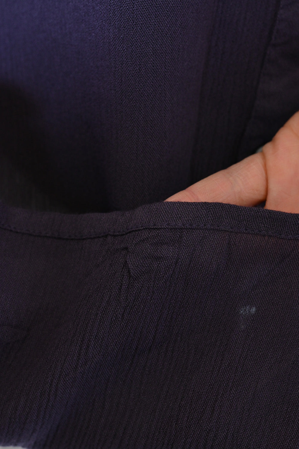 ≪SALE≫Rayon Crepe Gathered Dolman Tunic