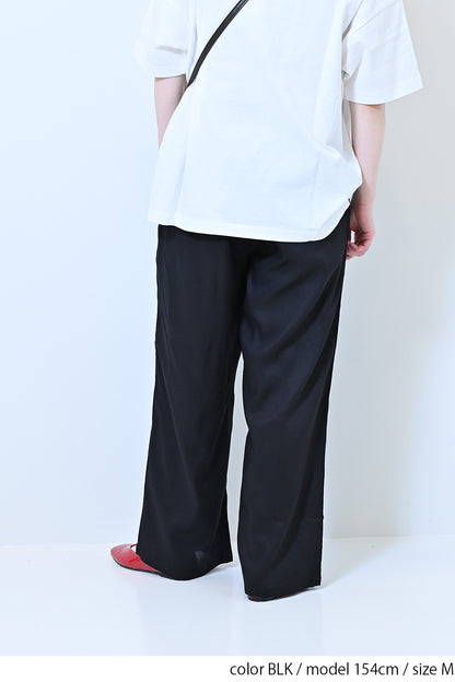 レーヨンワイドパンツ