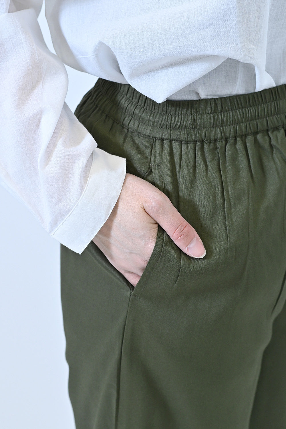 レーヨンワイドパンツ
