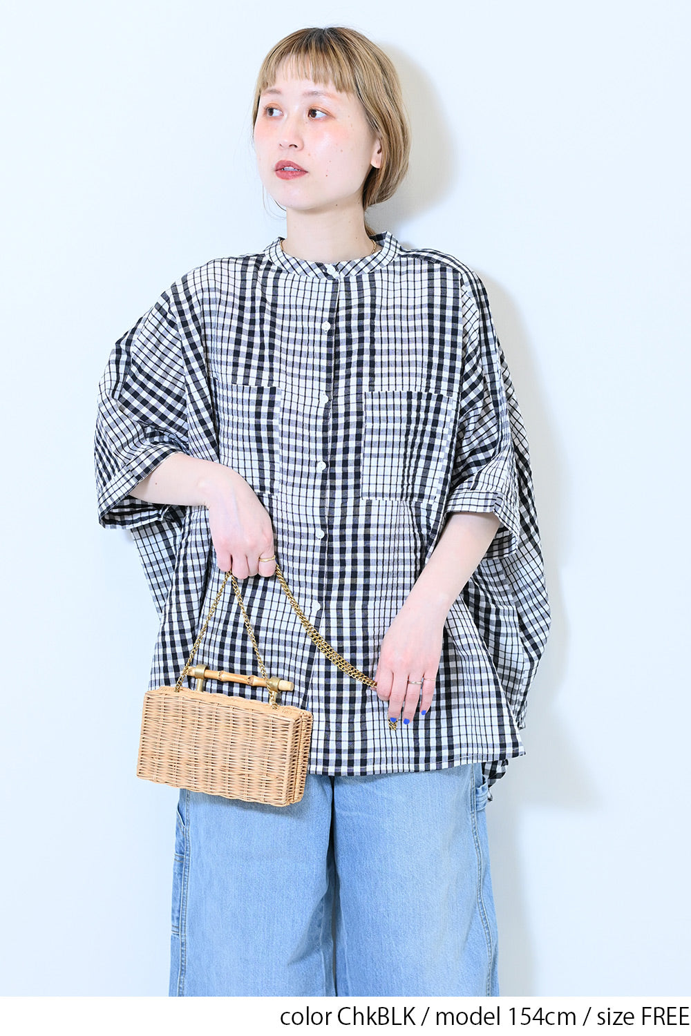 ChkBLK / 154cm / FREE