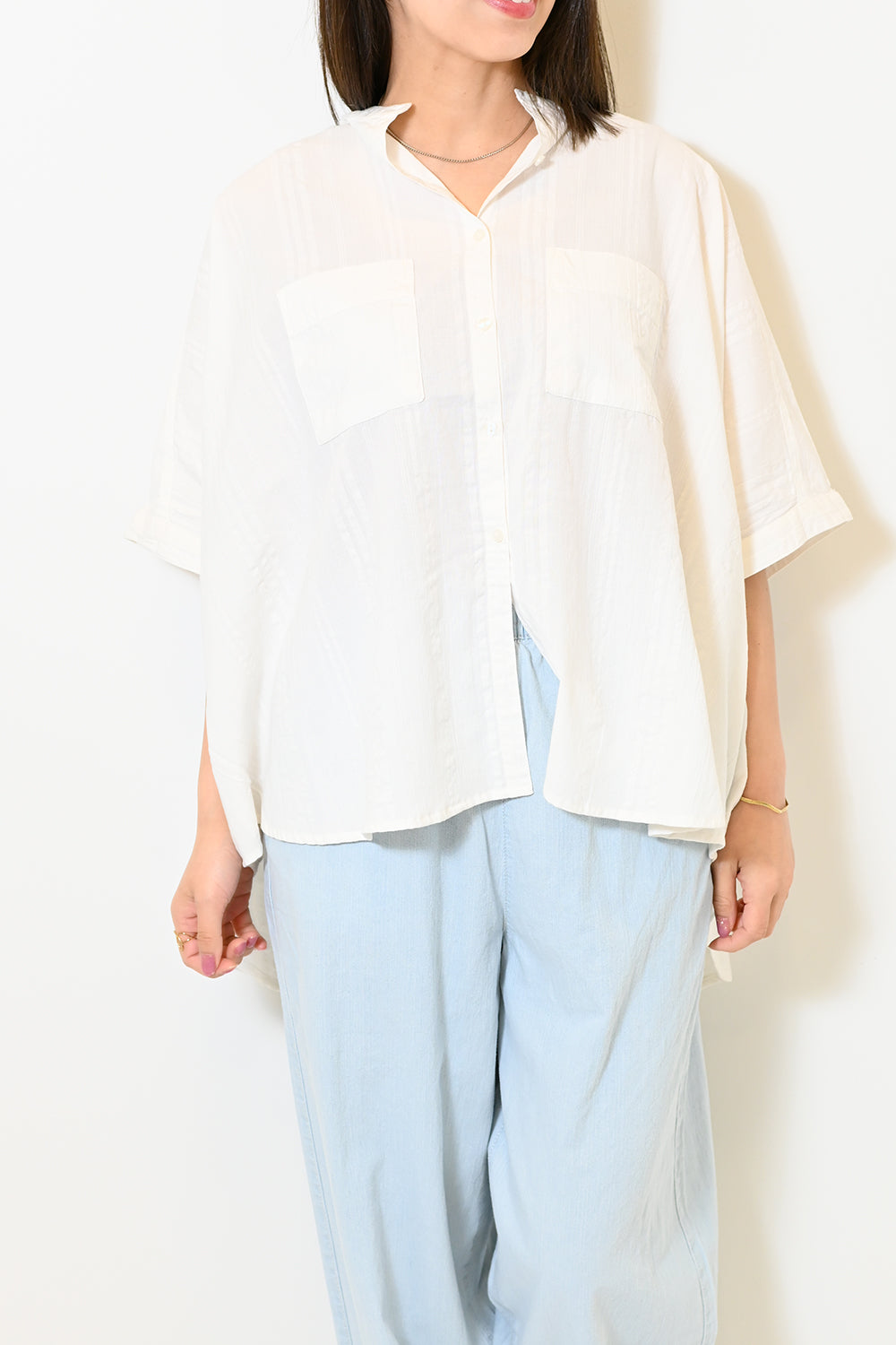 WHITE / 164cm / FREE
