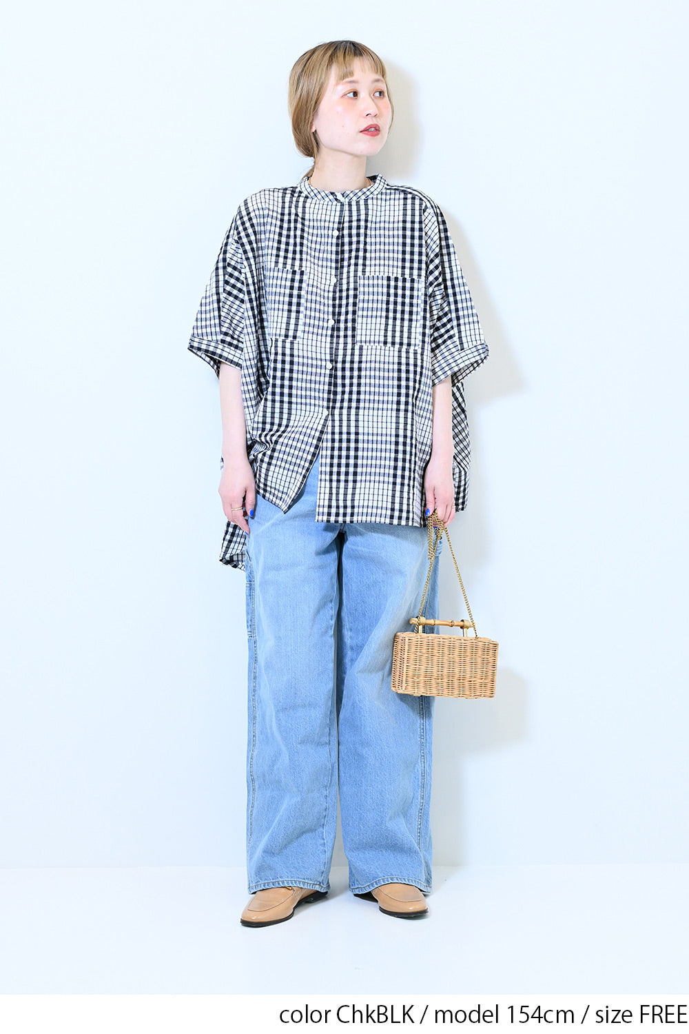 ChkBLK / 154cm / FREE