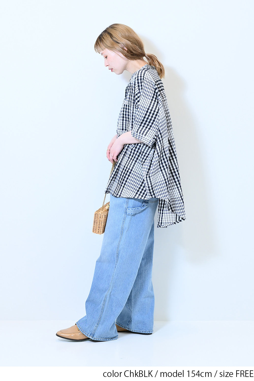 ChkBLK / 154cm / FREE