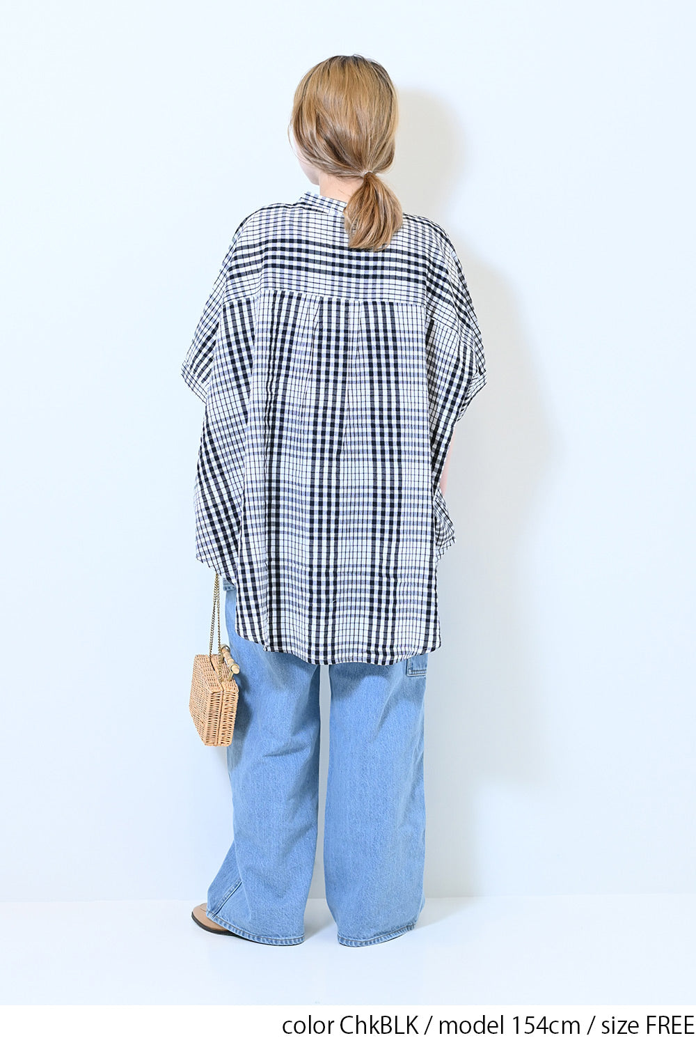 ChkBLK / 154cm / FREE