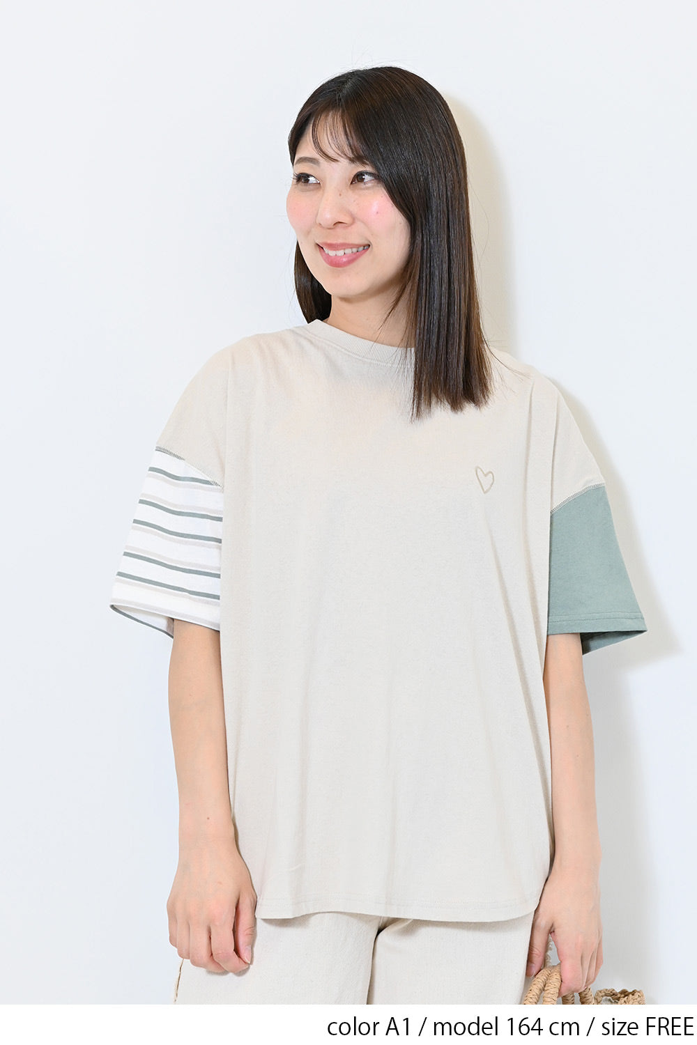 ≪SALE≫USAcotton Round Hem Tunic