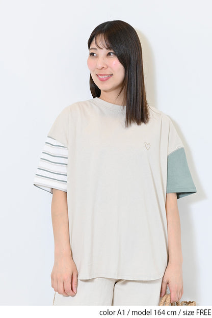 ≪SALE≫USAcotton Round Hem Tunic