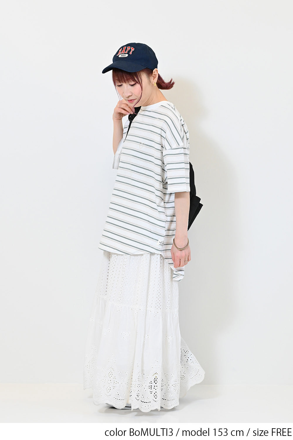 ≪SALE≫USAcotton Round Hem Tunic