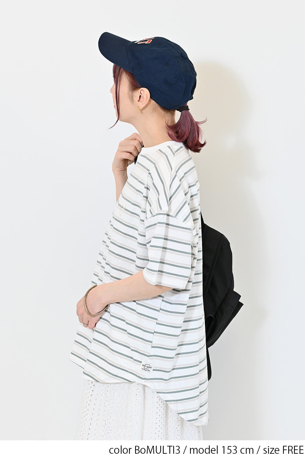 ≪SALE≫USAcotton Round Hem Tunic