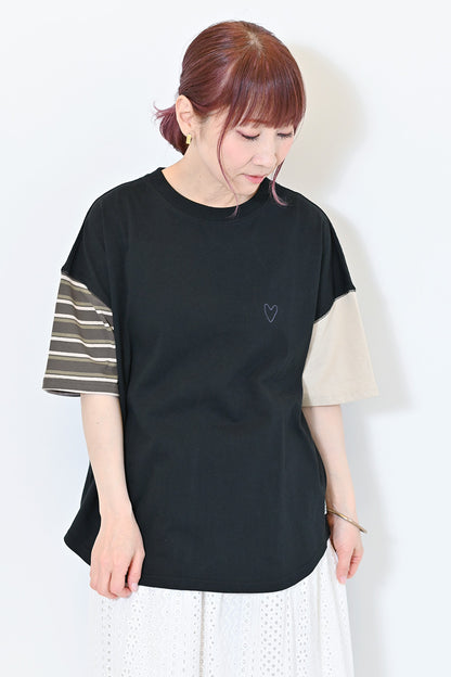 ≪SALE≫USAcotton Round Hem Tunic