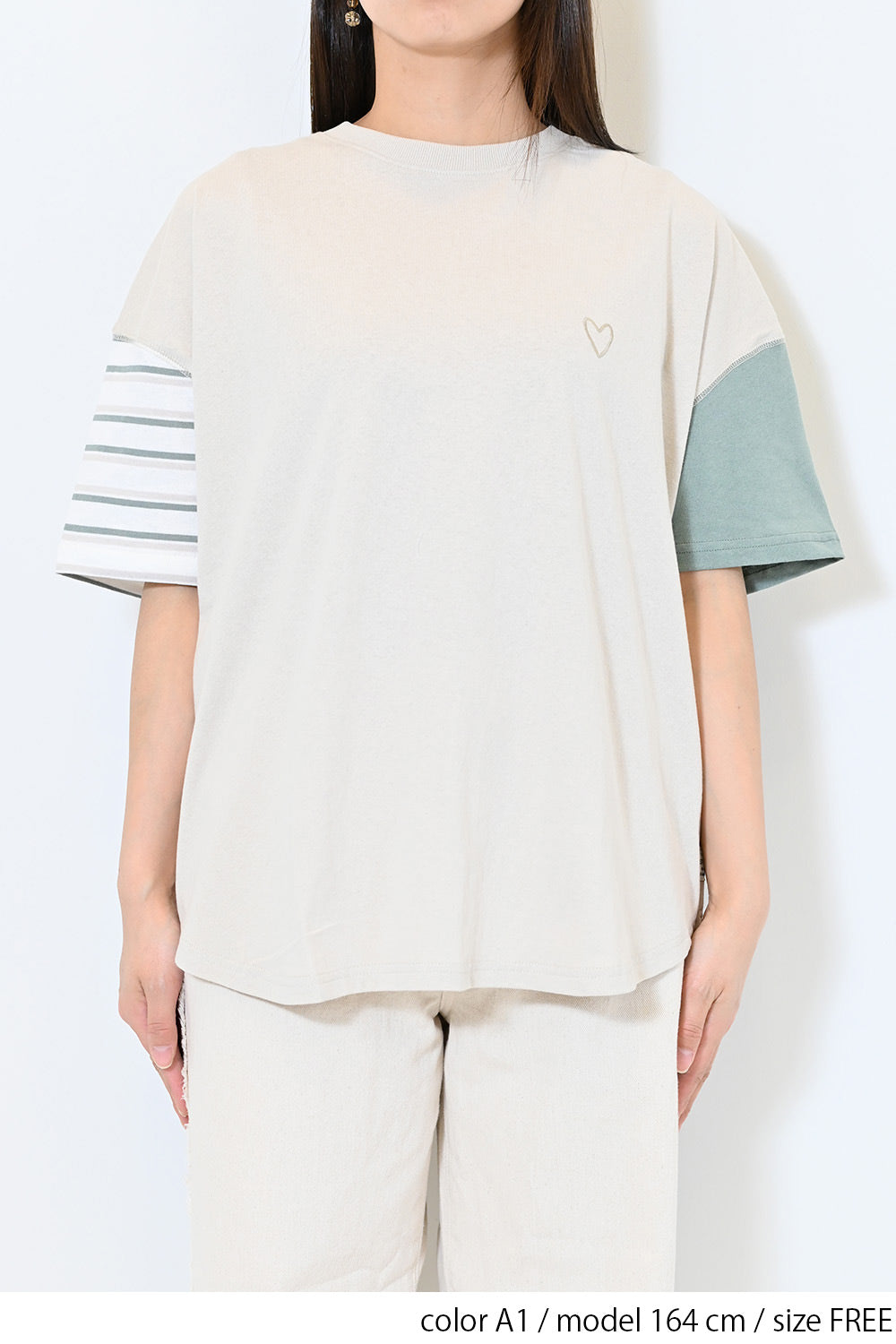 ≪SALE≫USAcotton Round Hem Tunic