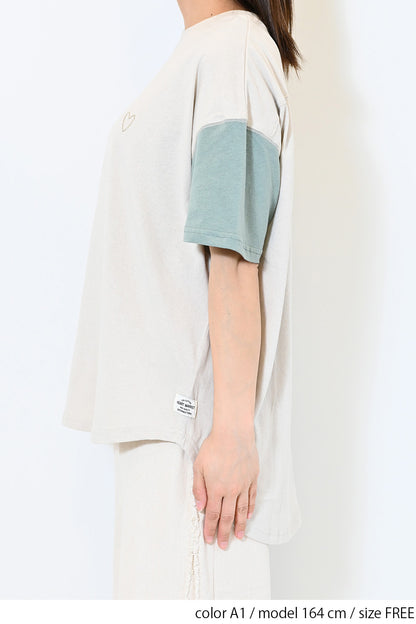 ≪SALE≫USAcotton Round Hem Tunic