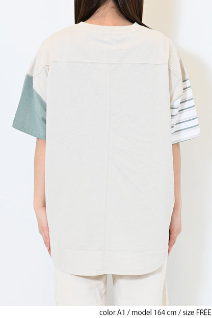 ≪SALE≫USAcotton Round Hem Tunic