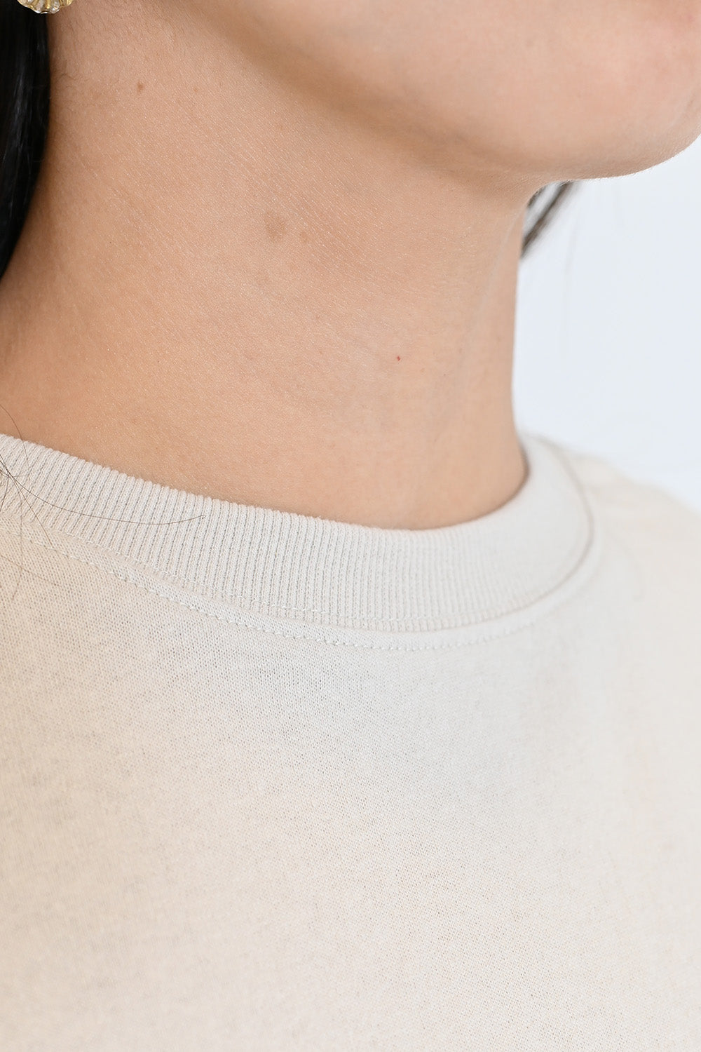 ≪SALE≫USAcotton Round Hem Tunic