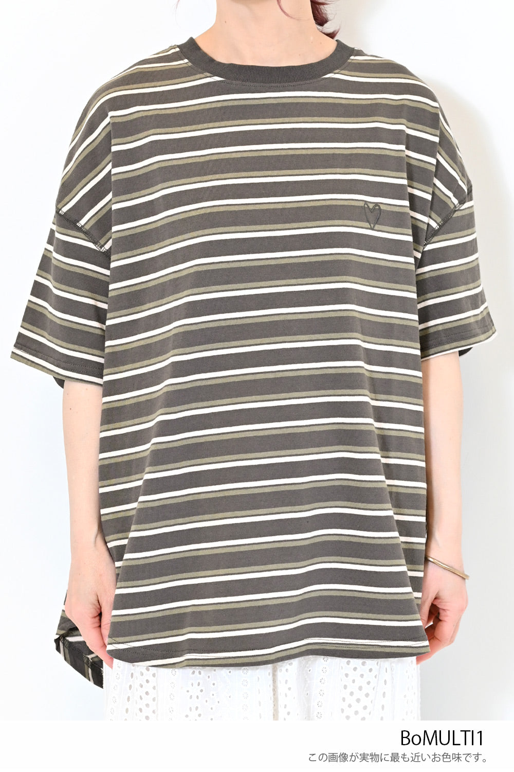 ≪SALE≫USAcotton Round Hem Tunic