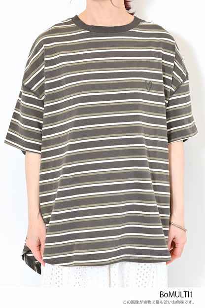≪SALE≫USAcotton Round Hem Tunic