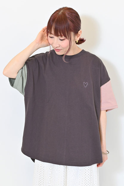 ≪SALE≫USAcotton Round Hem Tunic