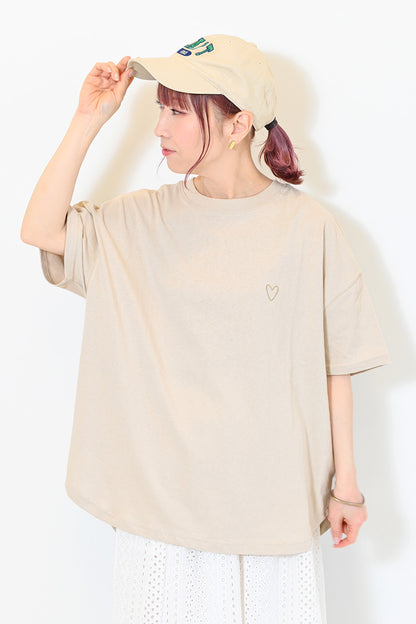 ≪SALE≫USAcotton Round Hem Tunic