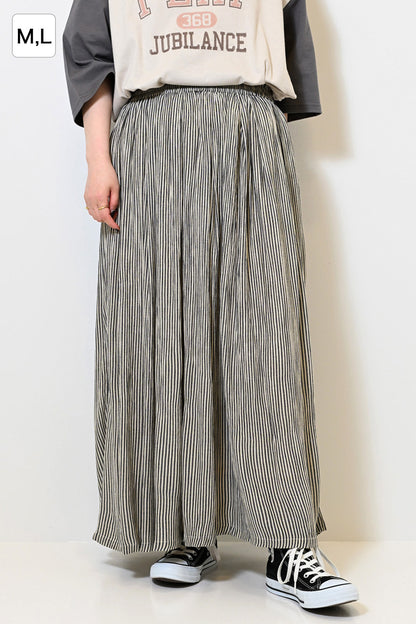 レーヨンクレープロングスカート