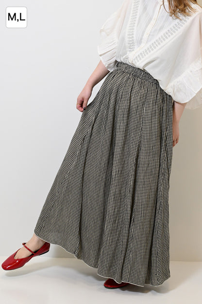 レーヨンクレープワイドパンツ