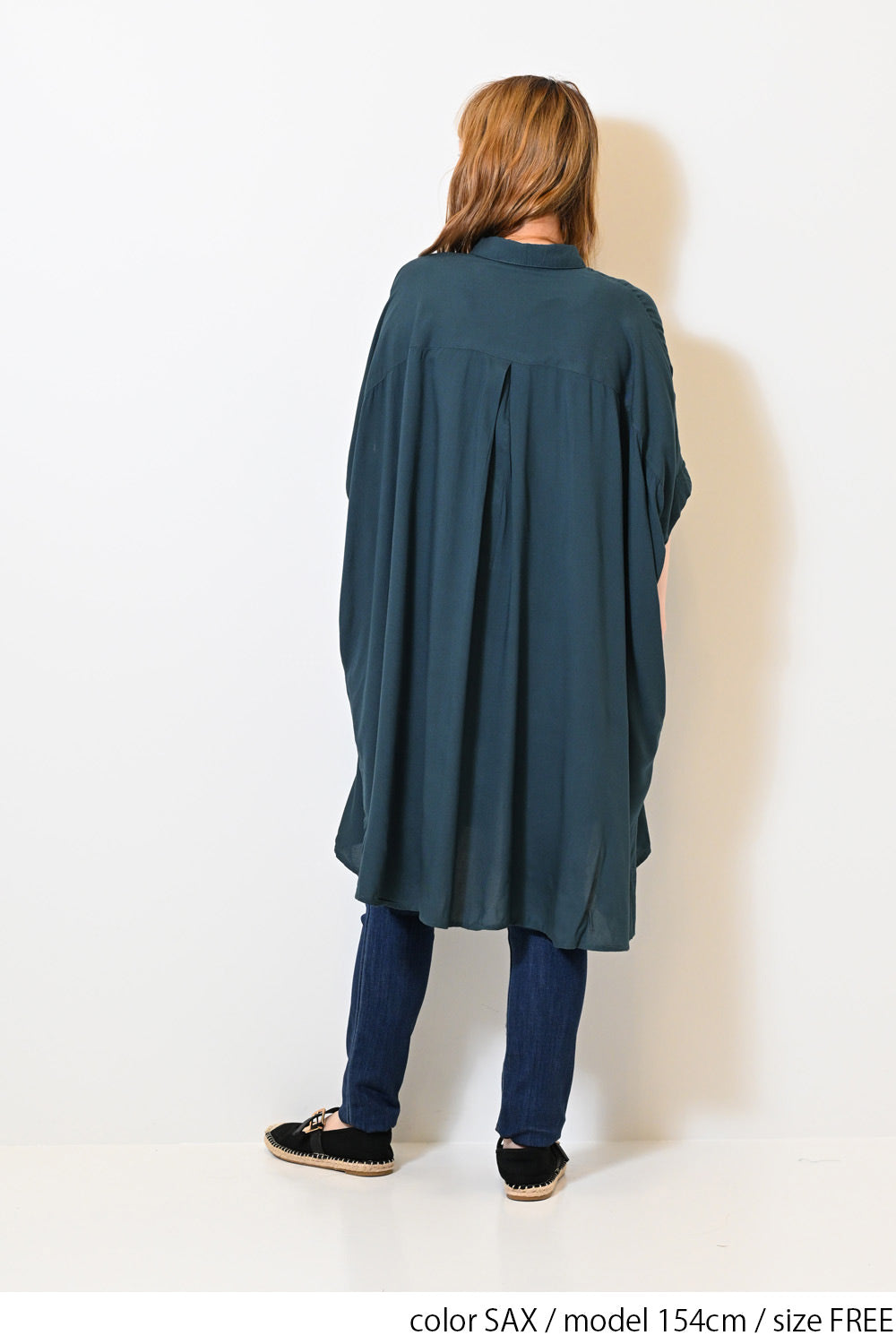 ≪OUTLET SALE≫ Rayon French Shirt Tunic