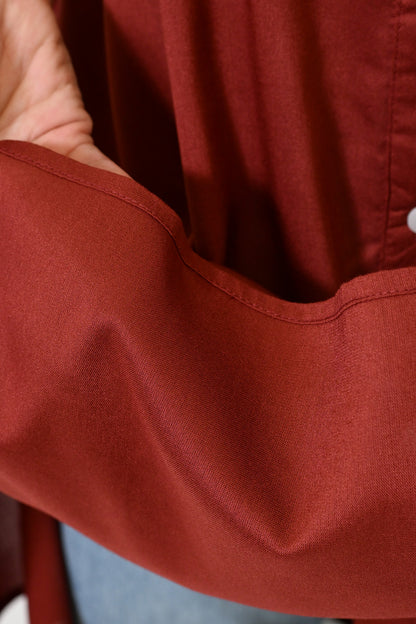≪OUTLET SALE≫ Rayon French Shirt Tunic