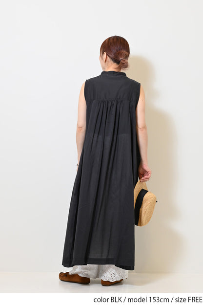 【夏ルックブック掲載item】ボイルノースリワンピース