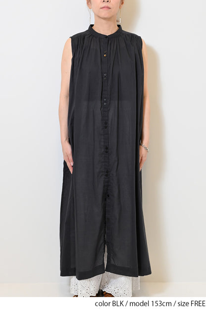 【夏ルックブック掲載item】ボイルノースリワンピース