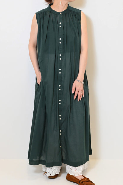 【夏ルックブック掲載item】ボイルノースリワンピース