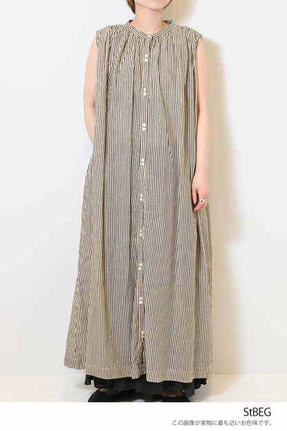 【夏ルックブック掲載item】ボイルノースリワンピース