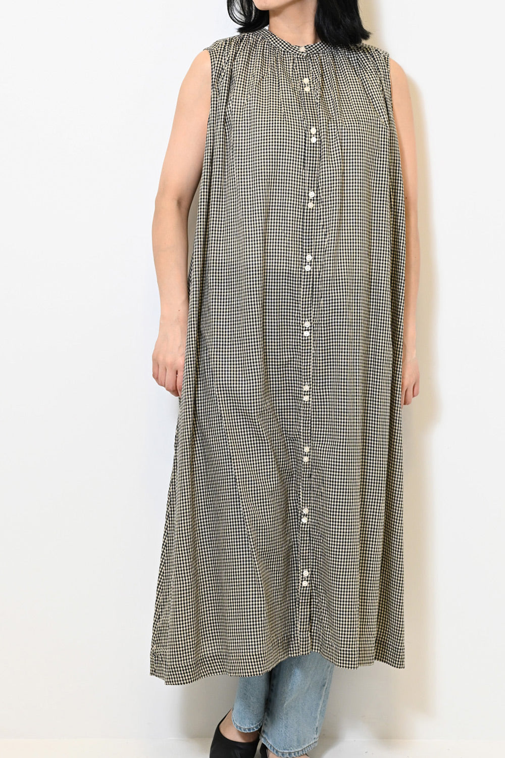 【夏ルックブック掲載item】ボイルノースリワンピース