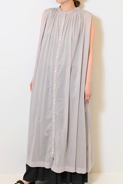 【夏ルックブック掲載item】ボイルノースリワンピース