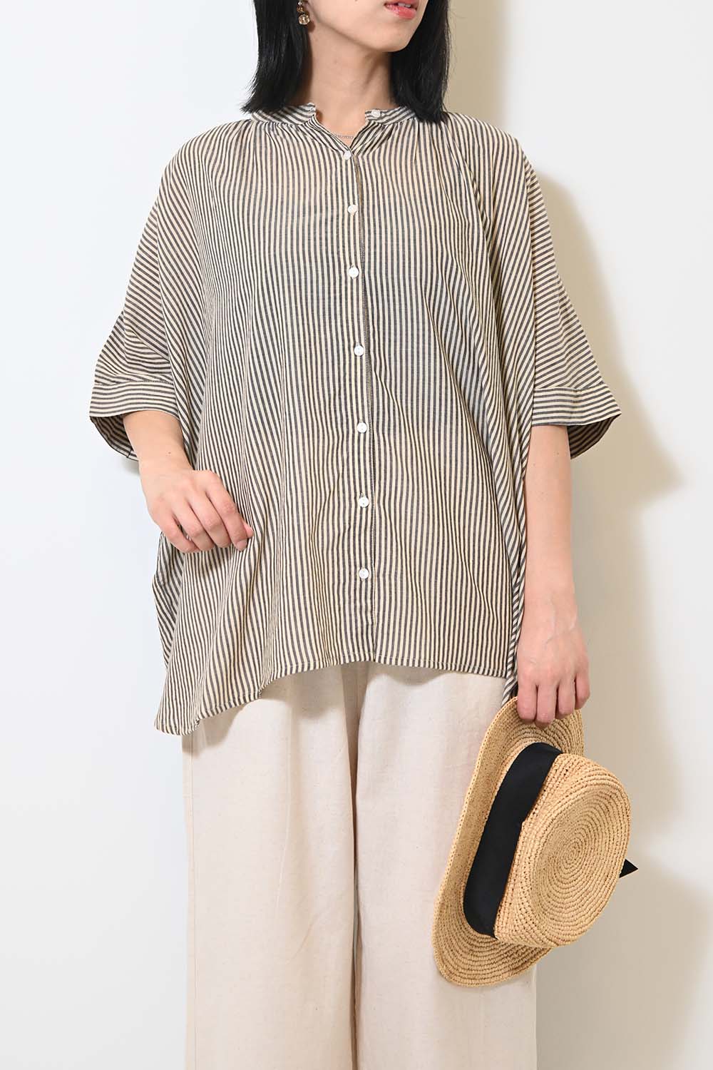 ≪SALE≫Voile Short Sleeve Tunic