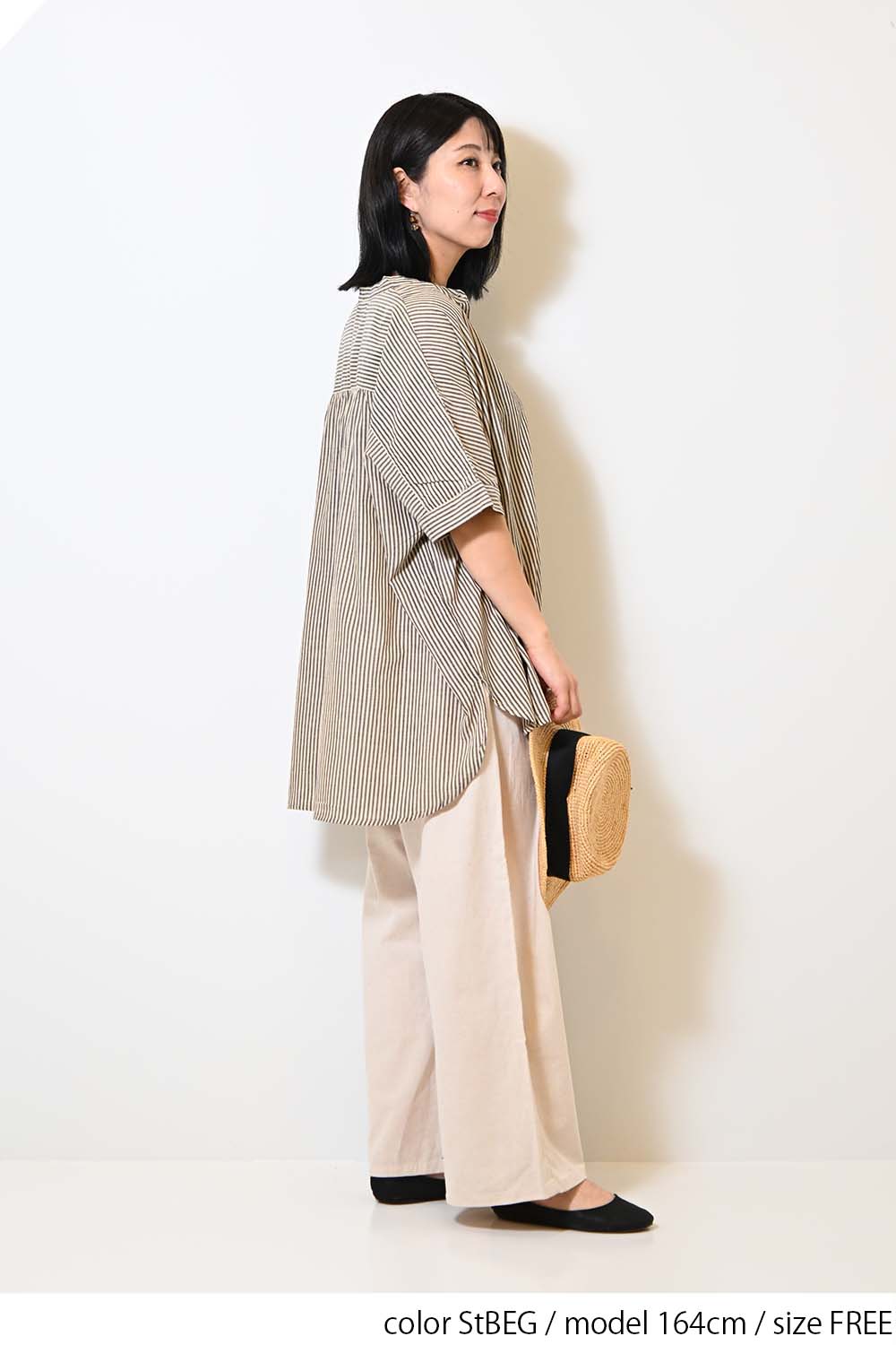 ≪SALE≫Voile Short Sleeve Tunic