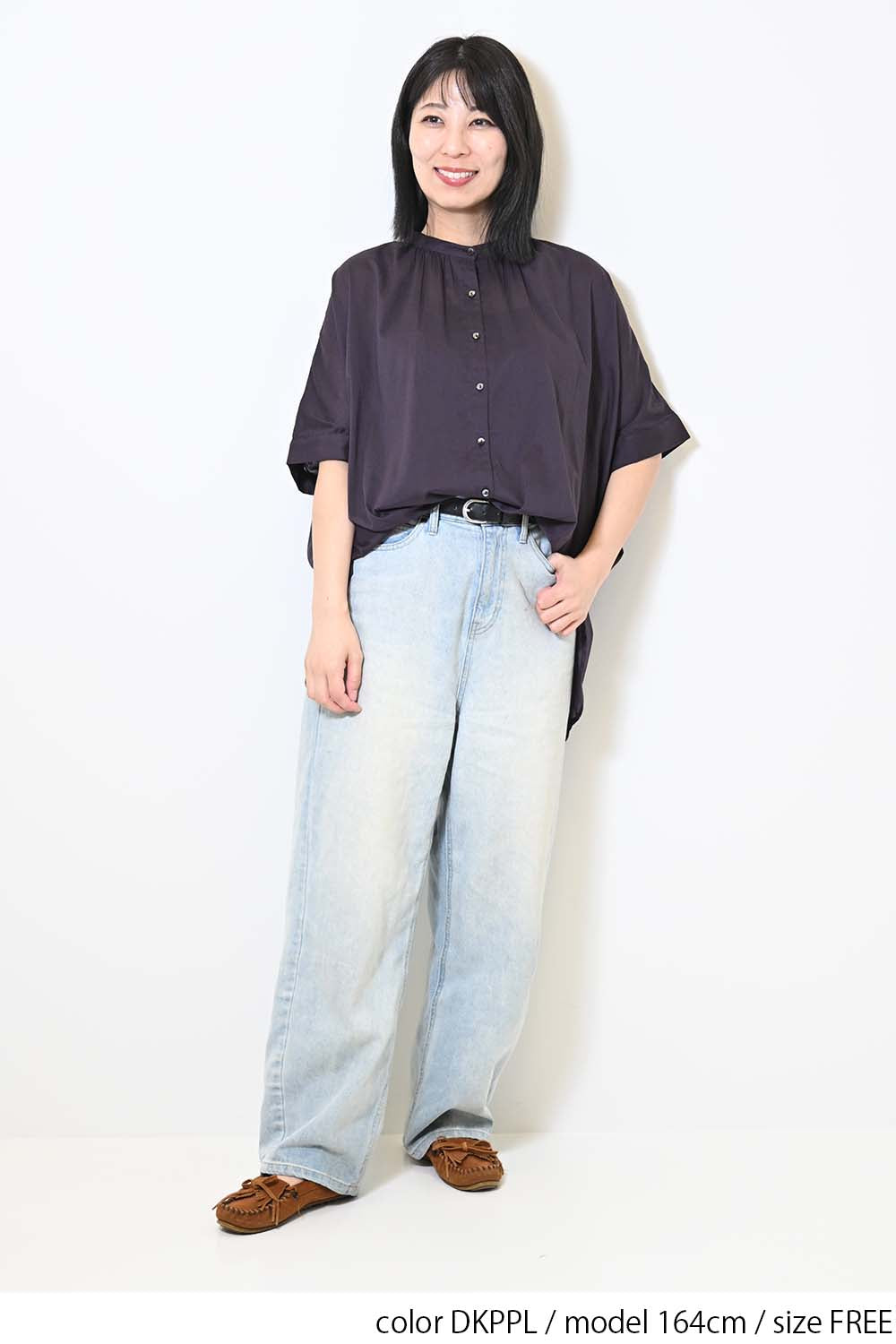 ≪SALE≫Voile Short Sleeve Tunic