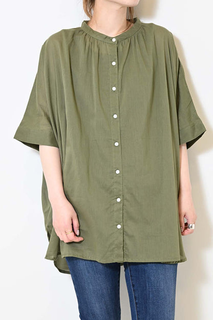 ≪SALE≫Voile Short Sleeve Tunic