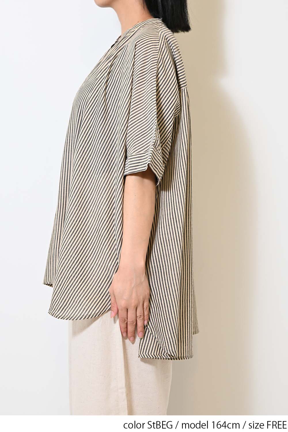 ≪SALE≫Voile Short Sleeve Tunic