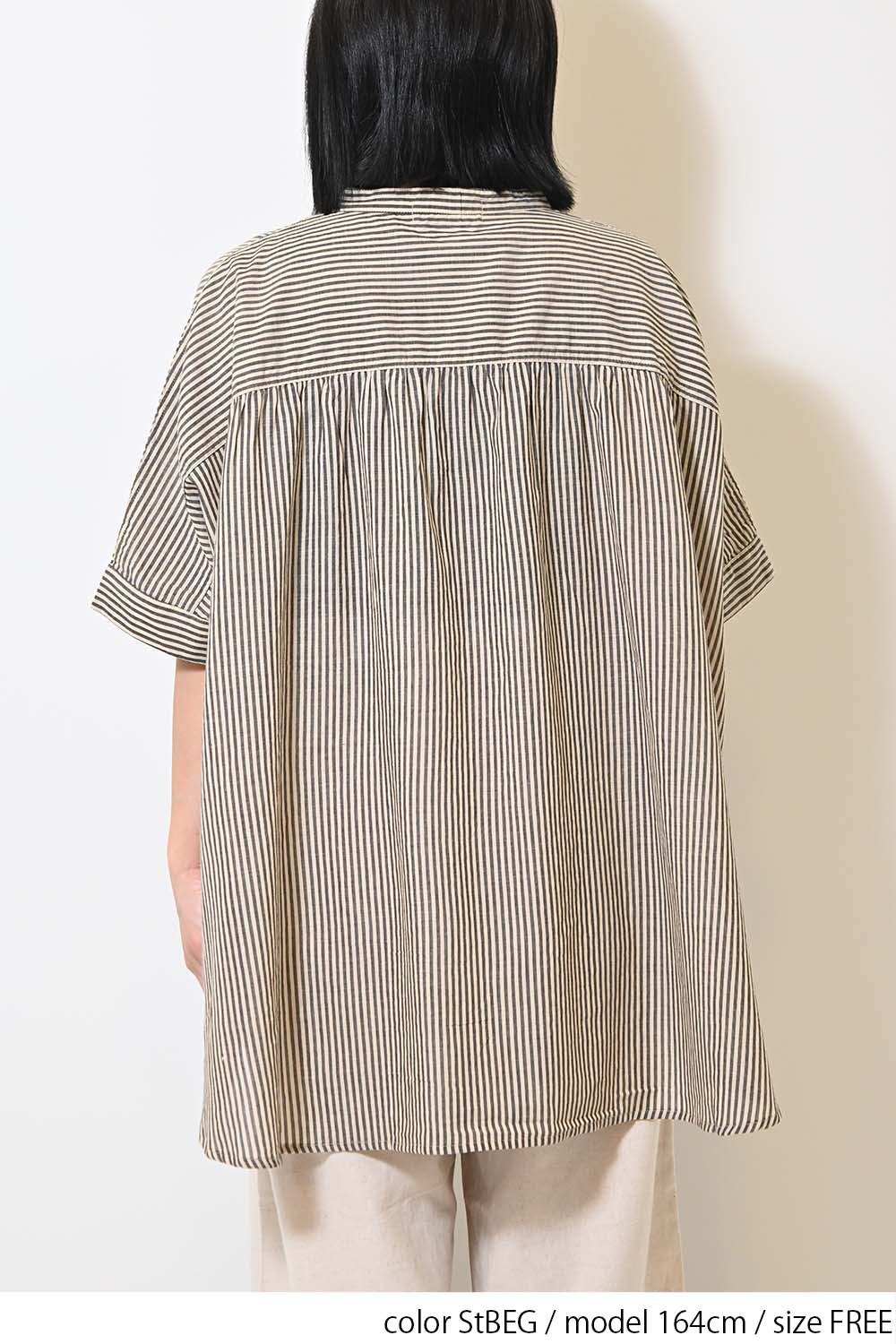 ≪SALE≫Voile Short Sleeve Tunic