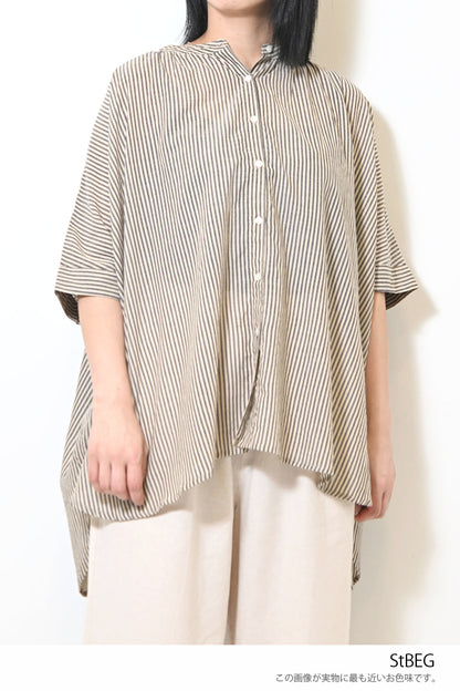 ≪SALE≫Voile Short Sleeve Tunic