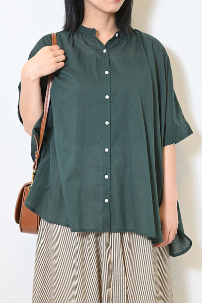 ≪SALE≫Voile Short Sleeve Tunic