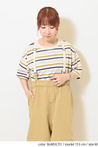 ワイドなボーダーTEE②