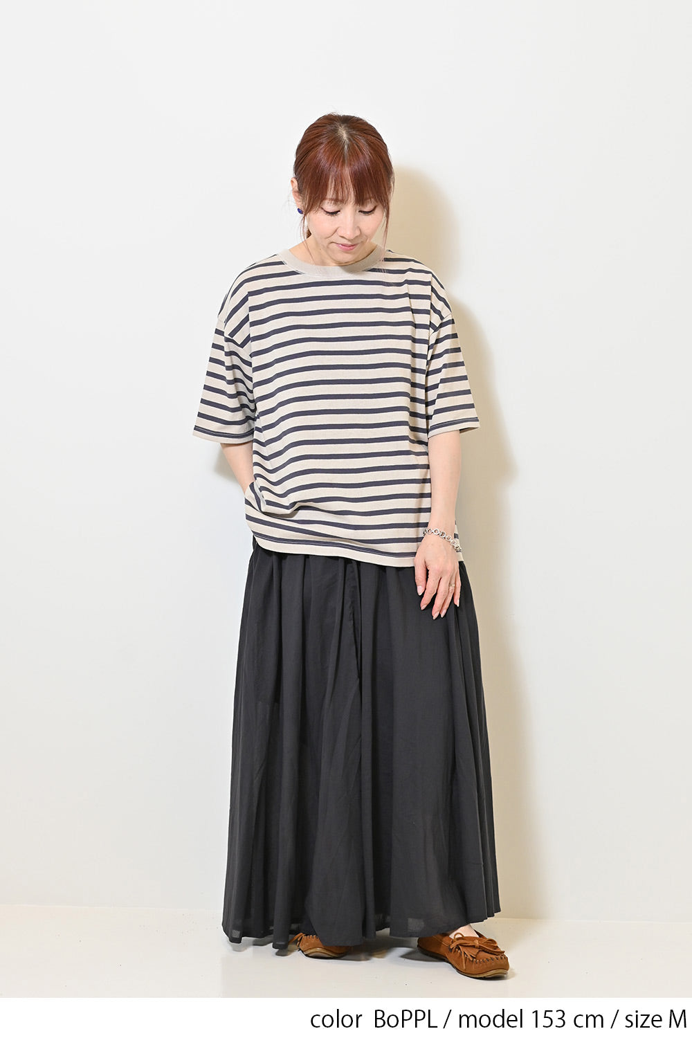 ワイドなボーダーTEE②