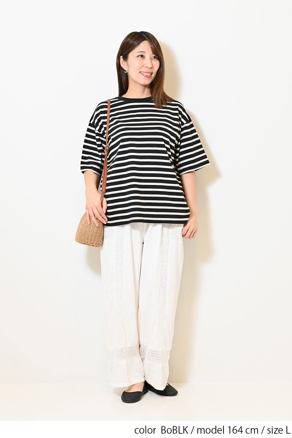 ワイドなボーダーTEE②